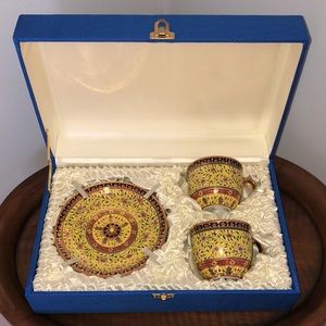 Tea Set. Hand Painted in Thailand.